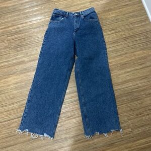 Khy loose denim with raw hem